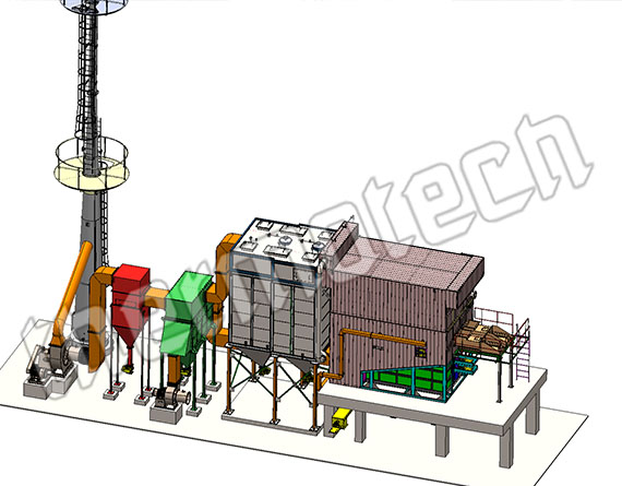Solid Fuel Fired Thermic Heater-modularized-package